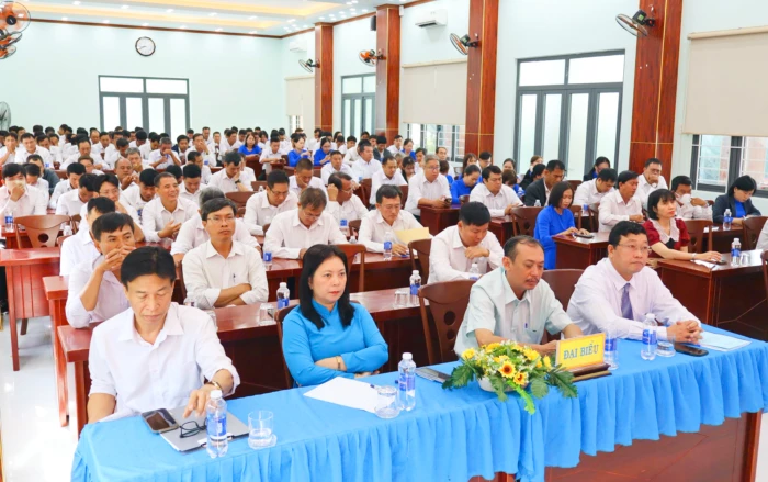 Công ty TNHH MTV Khai thác công trình thủy lợi Ninh Thuận tổ chức Hội nghị đại biểu Người lao động năm 2026