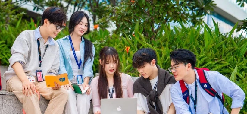 Sinh viên Trường Đại học Văn Lang. (Ảnh: Trường Đại học Văn Lang)