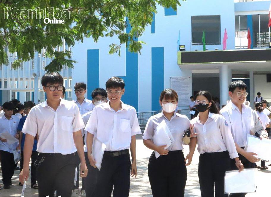 Thí sinh tham dự kỳ thi tốt nghiệp THPT năm 2025. 