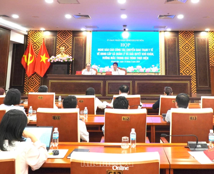 Sớm kiện toàn nhân sự để các trạm y tế hoạt động ổn định từ ngày 1-4