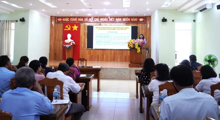 Tập huấn kiến thức pháp luật cho 90 hòa giải viên cơ sở