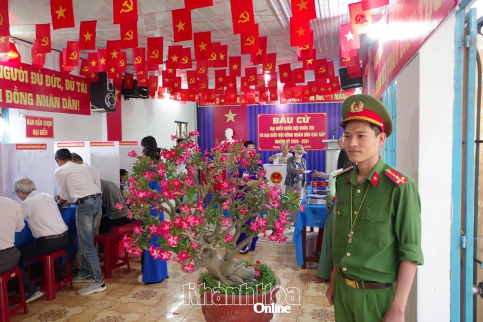 Cuộc bầu cử diễn ra an toàn