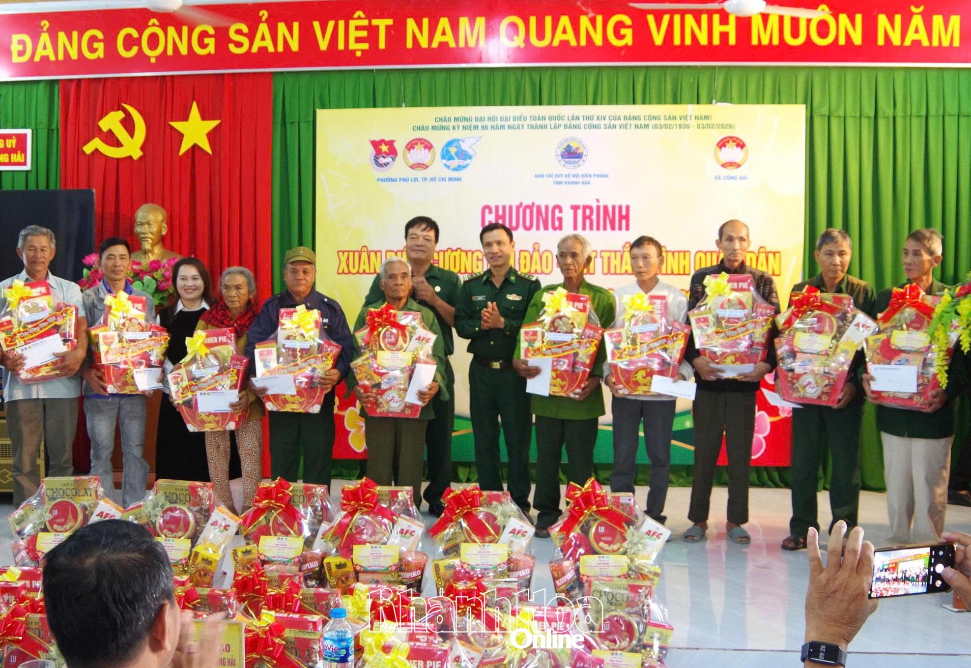 Bộ đội Biên phòng tỉnh tổ chức chương trình Xuân biên cương hải đảo - Tết thắm tình quân dân xuân Bính Ngọ 2026.