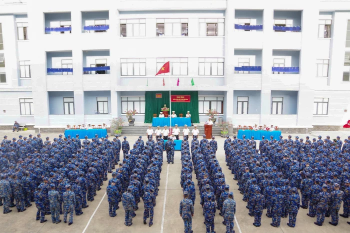 Các đơn vị thuộc Vùng 4 Hải quân khai mạc huấn luyện chiến sĩ mới năm 2026