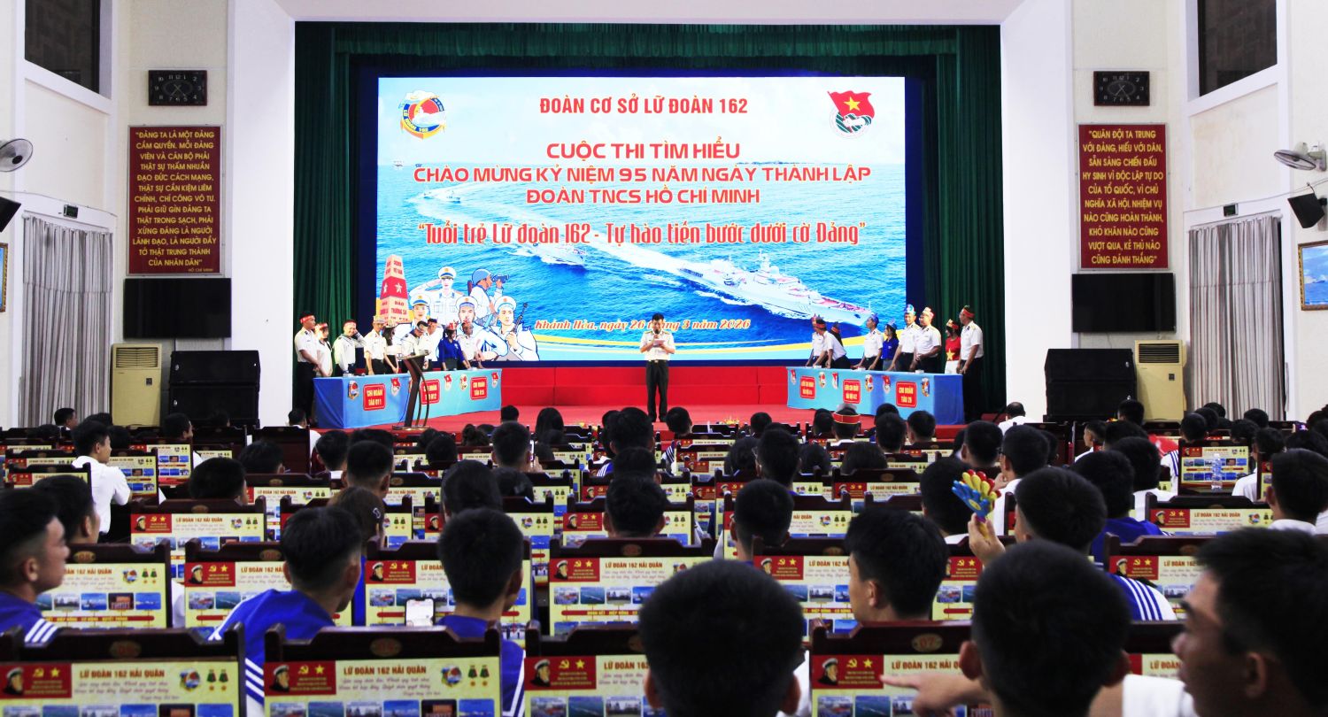 Quang cảnh cuộc thi.