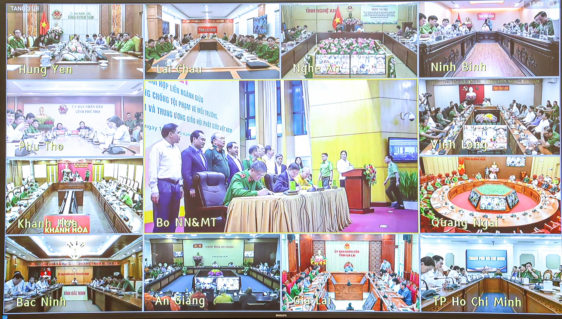 Các đơn vị chuyên môn ký kết 