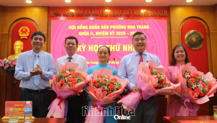 Kỳ họp thứ nhất HĐND phường Nha Trang khóa II, nhiệm kỳ 2026 - 2031