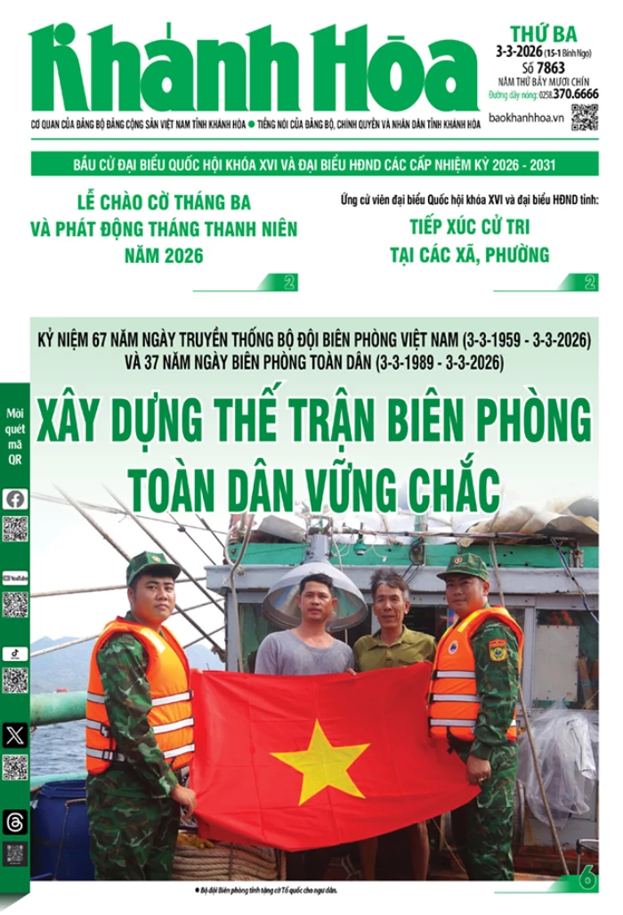 Đọc báo in số 7863 ngày 3/3/2026