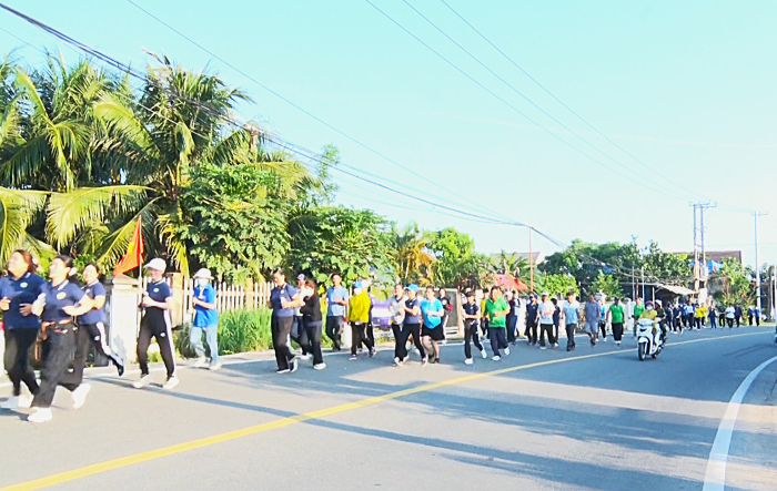 Xã Suối Hiệp phát động Ngày chạy Olympic Vì sức khỏe toàn dân năm 2026