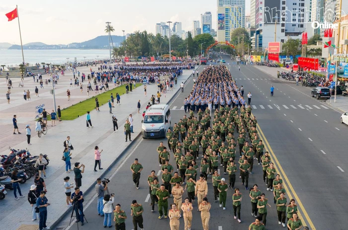 Hơn 5.000 người tham gia Ngày chạy Olympic Vì sức khỏe toàn dân - Vì an ninh Tổ quốc năm 2026
