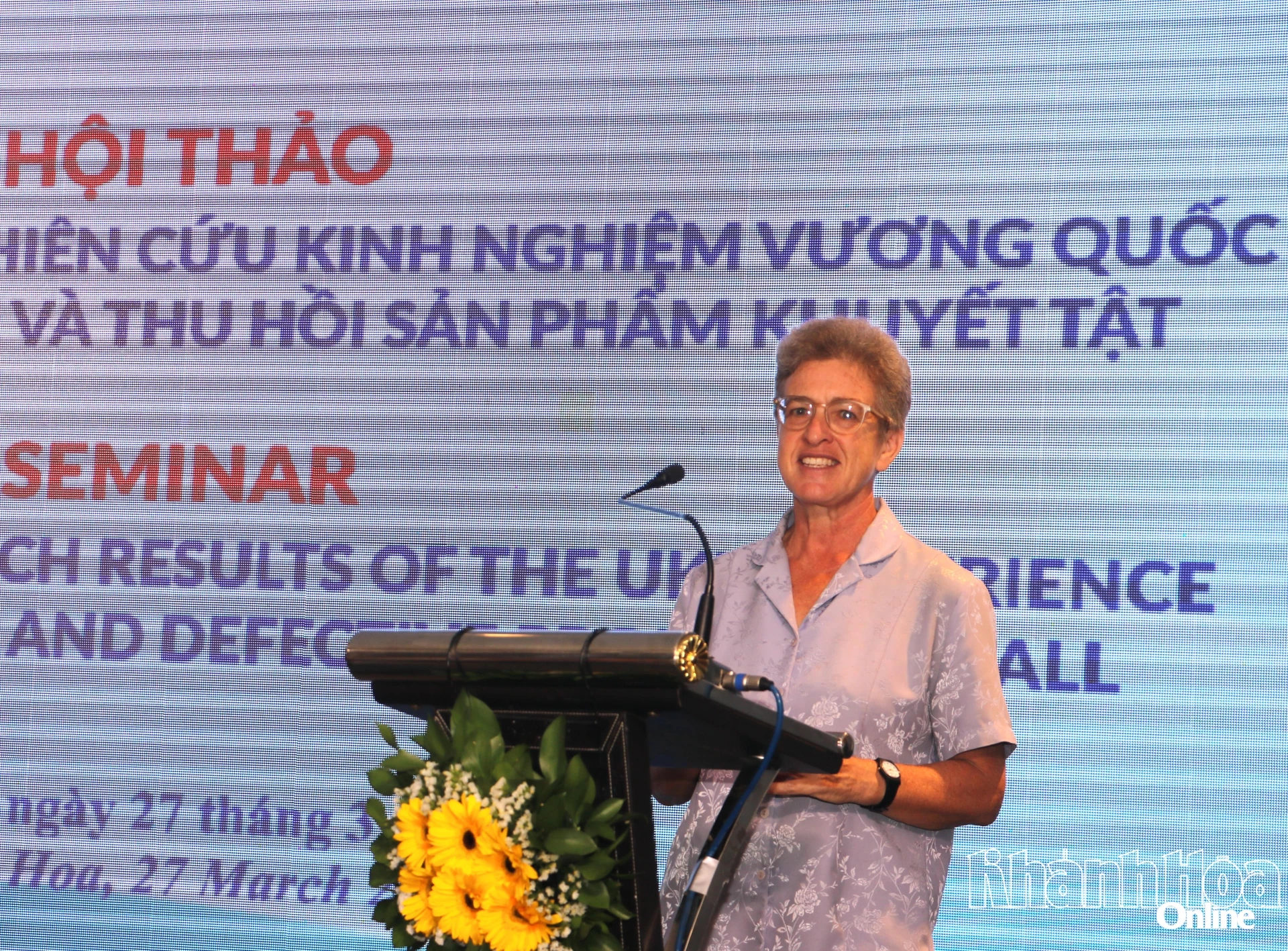 Chuyên gia đến từ Vương quốc Anh chia sẻ kinh nghiệm