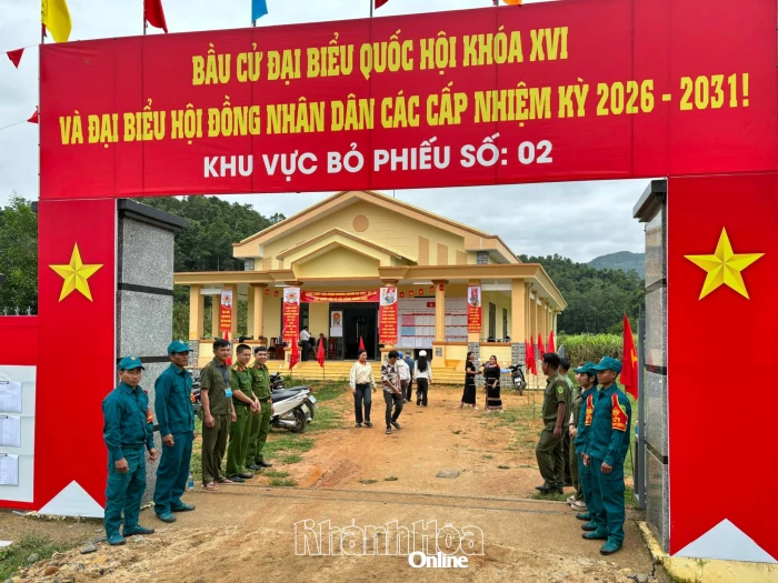 Absolute security maintained throughout election day