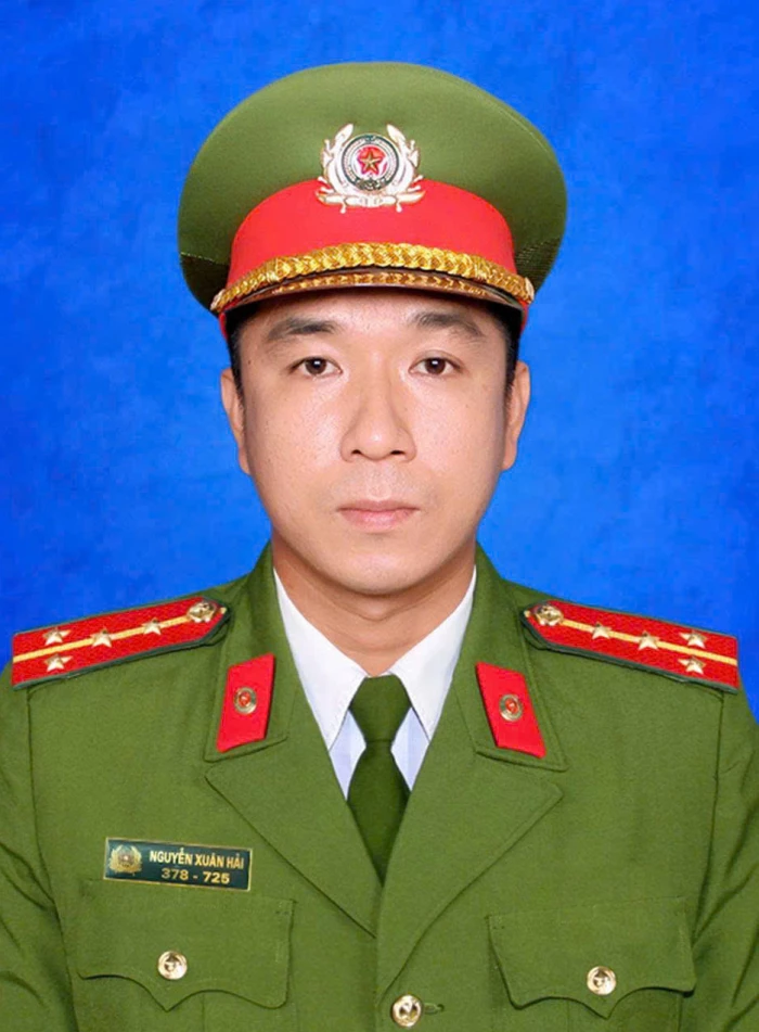 Đề xuất Bộ Công an thực hiện chế độ, chính sách đối với Đại úy Nguyễn Xuân Hải, đã hy sinh trong khi thực hiện nhiệm vụ