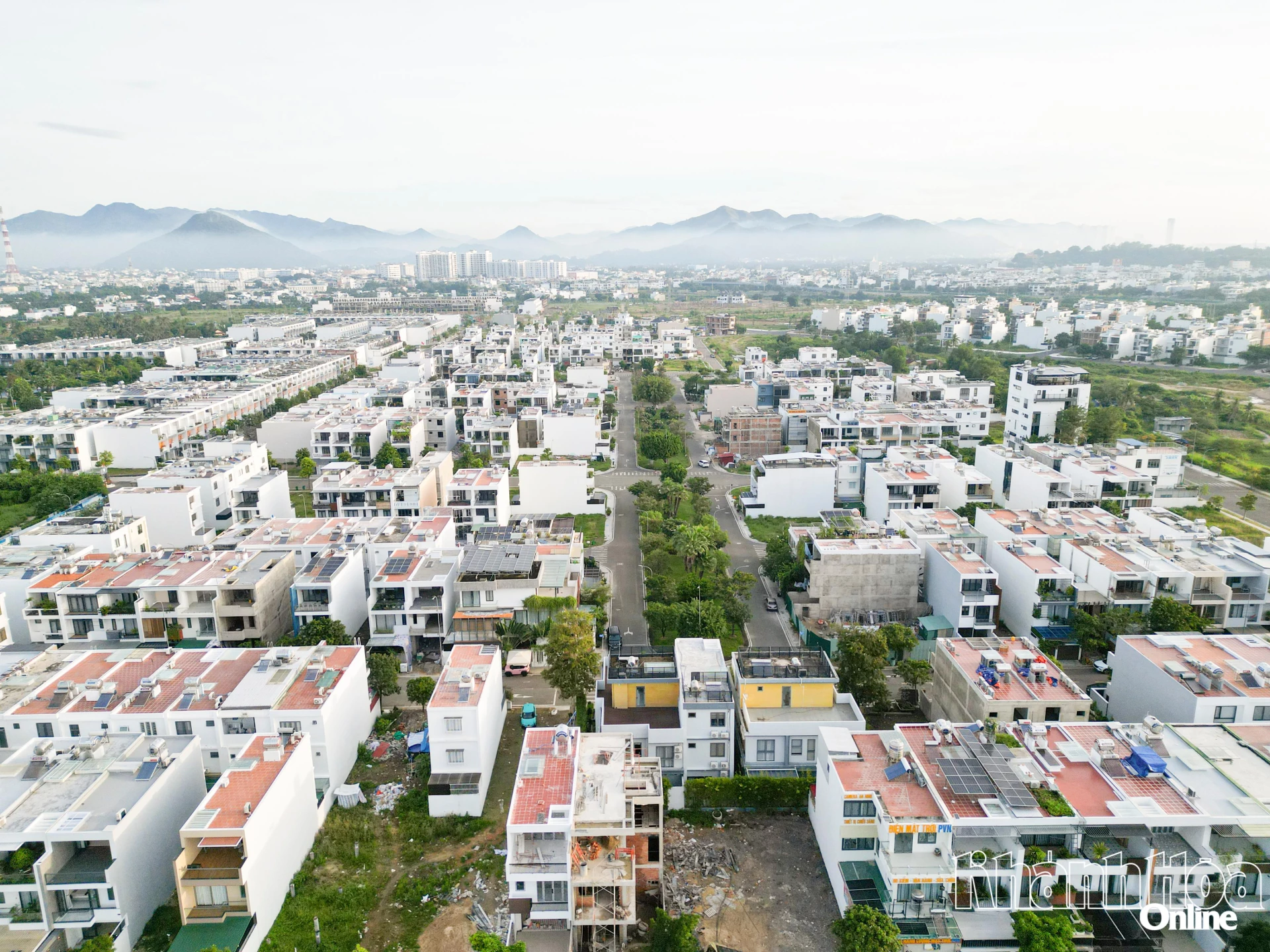 Một góc đô thị Nha Trang.