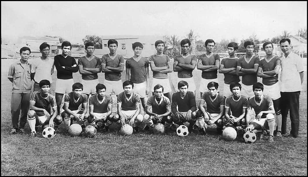 Đội bóng đá Phú Khánh ngày đầu thành lập.