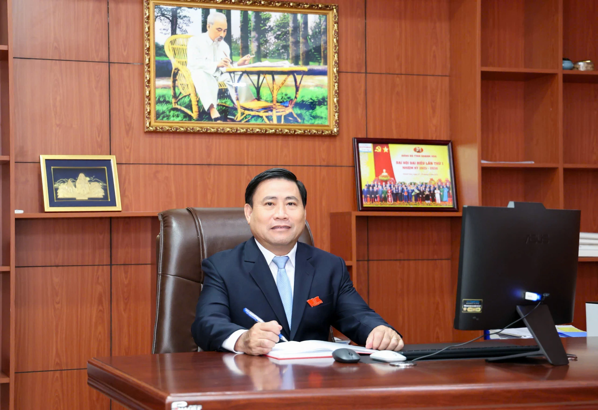 Đồng chí Lâm Đông - Phó Bí thư Tỉnh ủy, Chủ tịch HĐND tỉnh, Phó Trưởng Ban Chỉ đạo Bầu cử tỉnh.