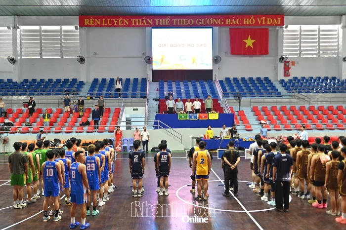 Khai mạc Giải bóng rổ 5x5 Đại hội Thể dục thể thao tỉnh Khánh Hòa lần I - 2026