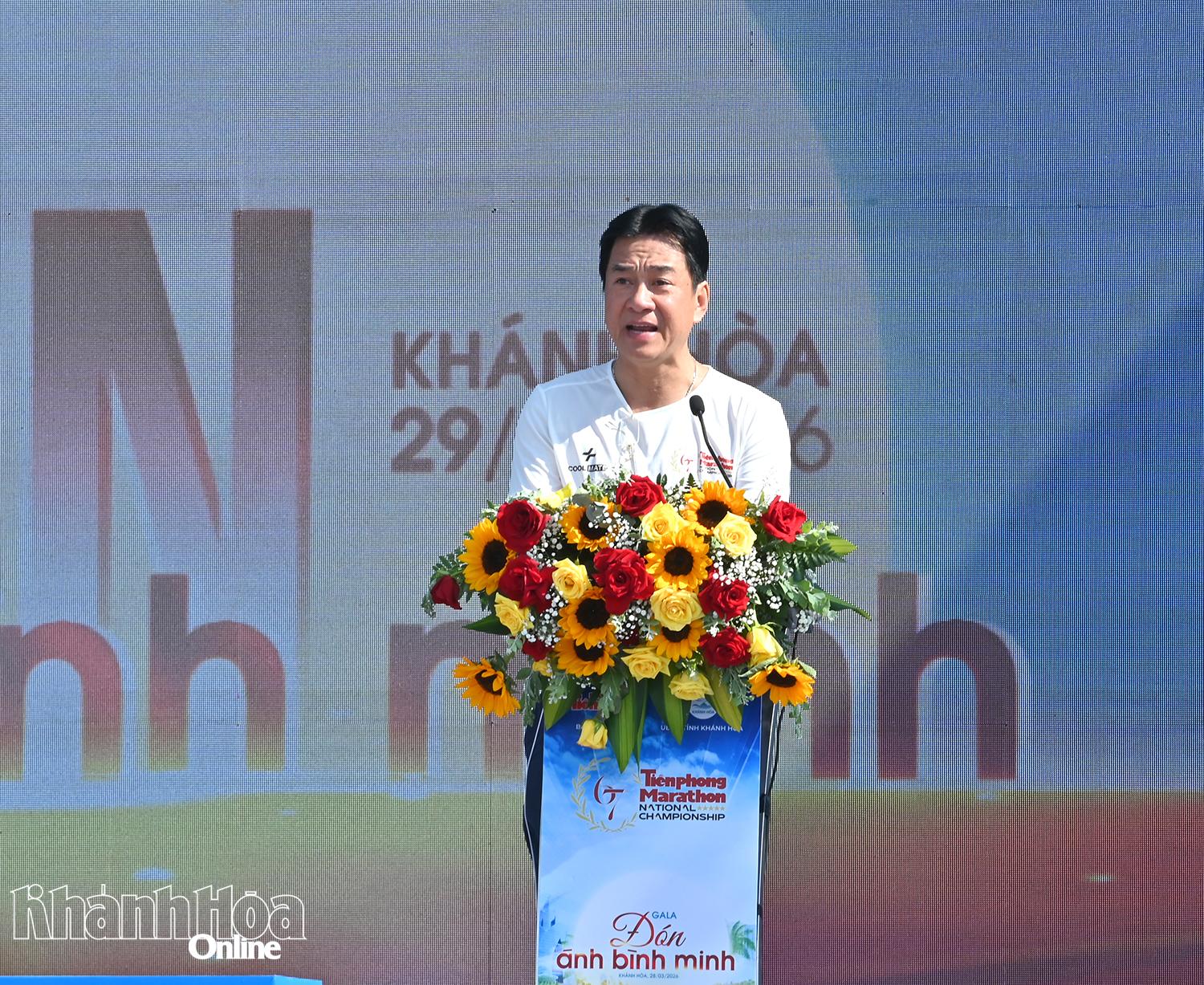 Đồng chí Nguyễn Long Biên-Ủy viên Ban Thường vụ Tỉnh ủy, Phó Chủ tịch Thường trực UBND tỉnh phát biểu bế mạc.