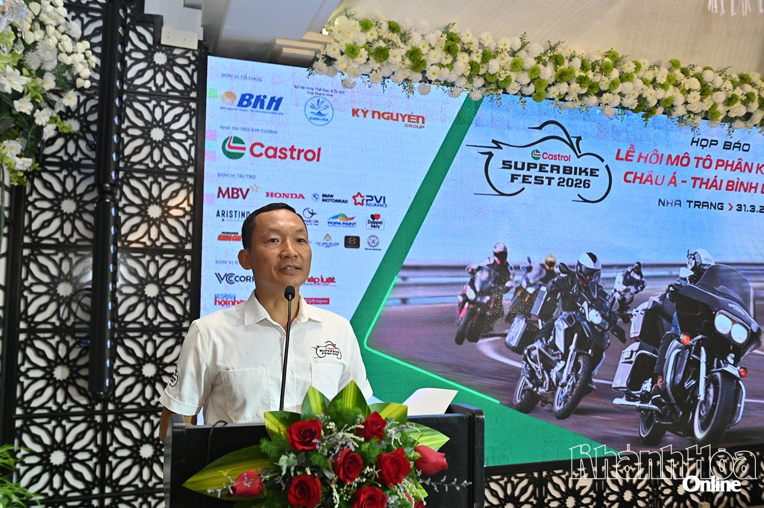 Ông Đoàn Kiều Dũng-Chủ tịch Hội đồng quản trị Kỷ Nguyên Group phát biểu.