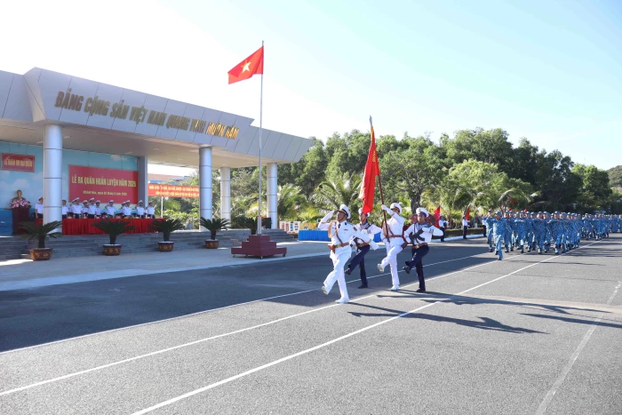 Các đơn vị thuộc Quân chủng Hải quân ra quân huấn luyện năm 2026