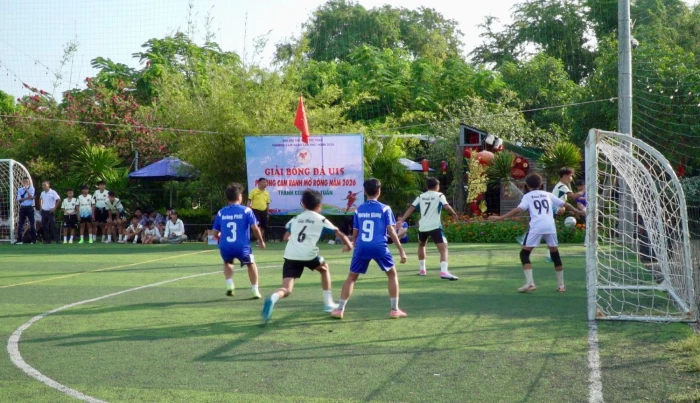 Phường Cam Ranh tổ chức Giải bóng đá U15 mở rộng năm 2026