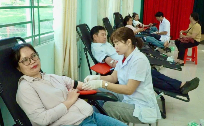 Phường Cam Ranh phối hợp tổ chức Ngày hội hiến máu tình nguyện năm 2026