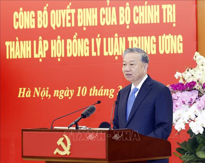 Tổng Bí thư Tô Lâm phát biểu chỉ đạo. 