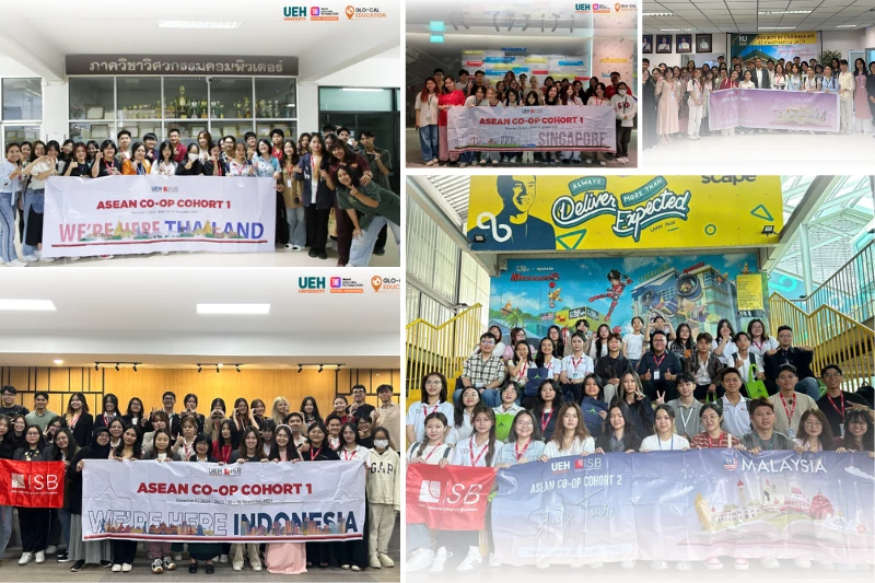 Trải nghiệm học tập trong môi trường đa văn hoá giúp sinh viên ISB ASEAN Co-op phát triển nền tảng tư duy toàn cầu và lưu giữ kỉ niệm trưởng thành đáng nhớ.