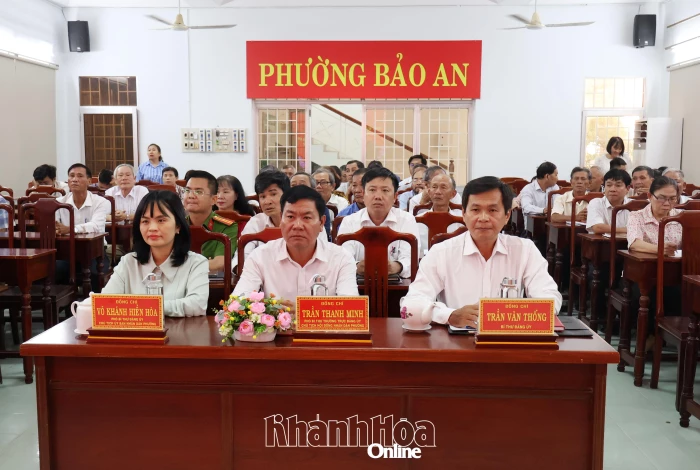 Phường Bảo An tổng kết công tác bầu cử