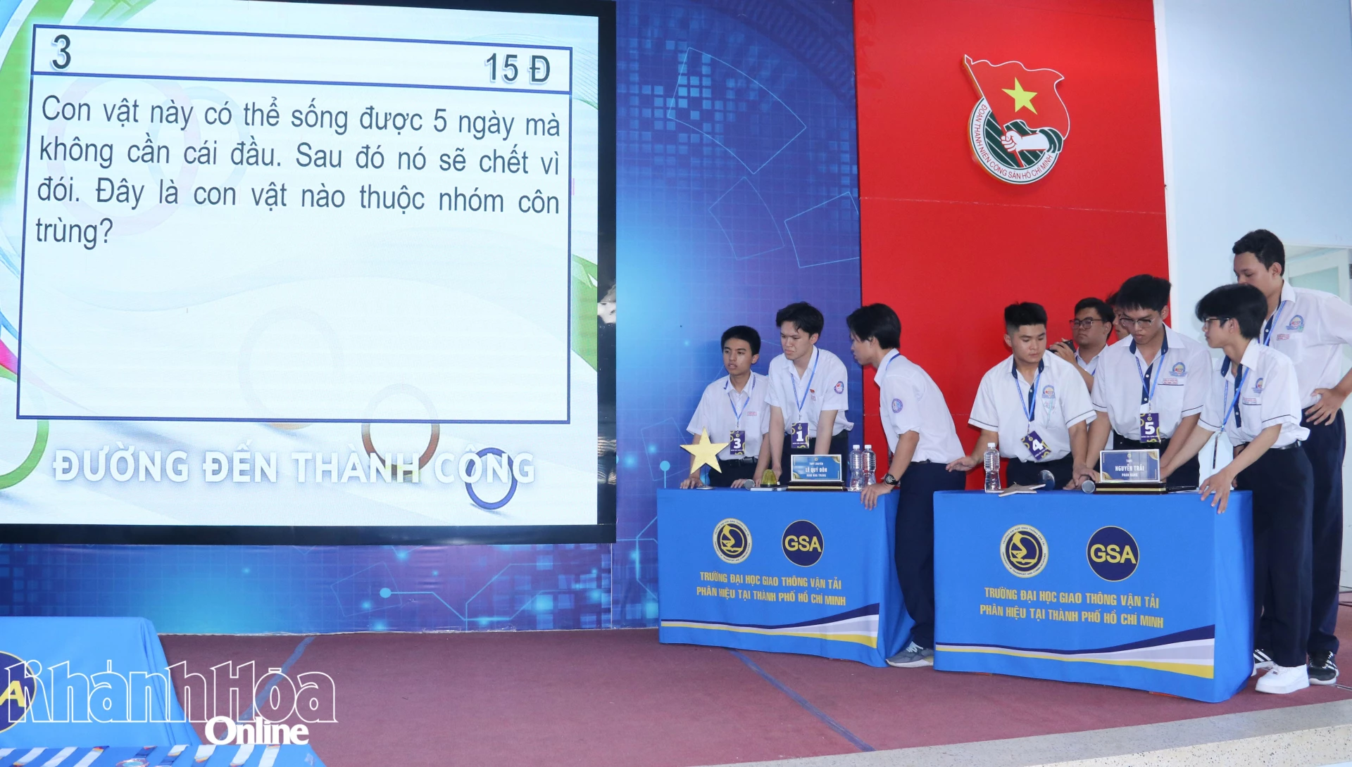 Màn tranh tài gây cấn ở phần thi Thách đấu đoạt sao.