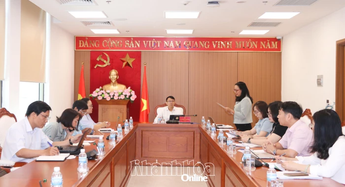 Họp bàn phương hướng tổ chức hoạt động Quỹ Hỗ trợ phụ nữ phát triển tỉnh Ninh Thuận