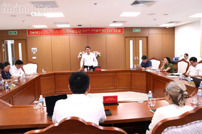 Phó Chủ tịch UBND tỉnh Nguyễn Thanh Hà làm việc với Công ty IPP Technology về xây dựng hệ sinh thái giáo dục Stem - AI - Robotics