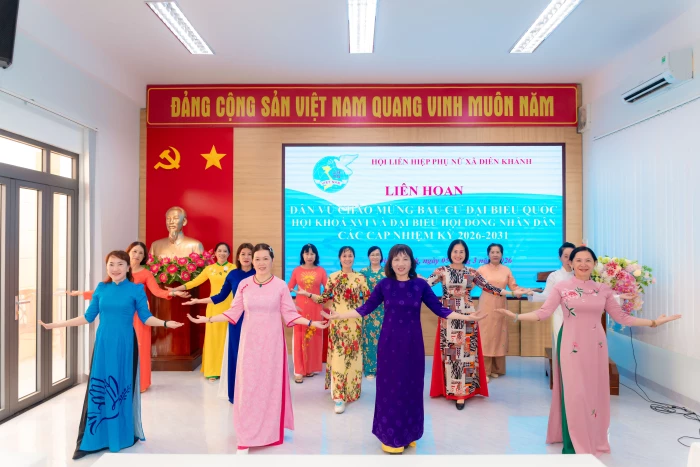 Hội Liên hiệp Phụ nữ xã Diên Khánh tổ chức giao lưu kỷ niệm Ngày Quốc tế Phụ nữ