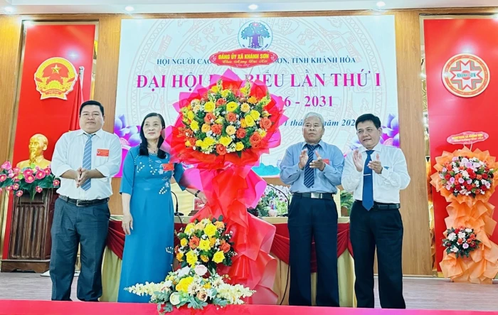 Đại hội đại biểu Hội Người cao tuổi xã Khánh Sơn lần thứ I