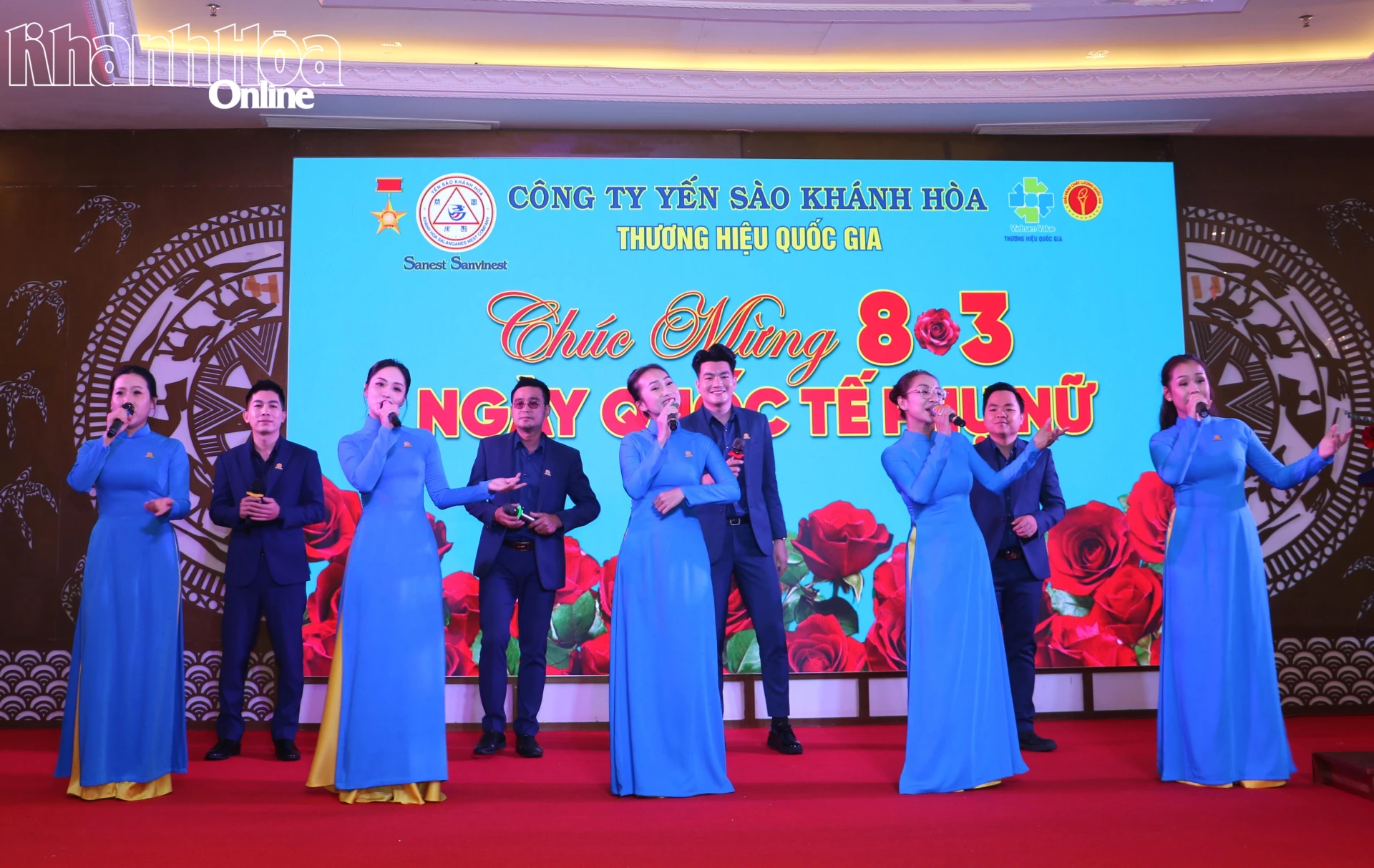 Một tiết mục văn nghệ tại buổi lễ