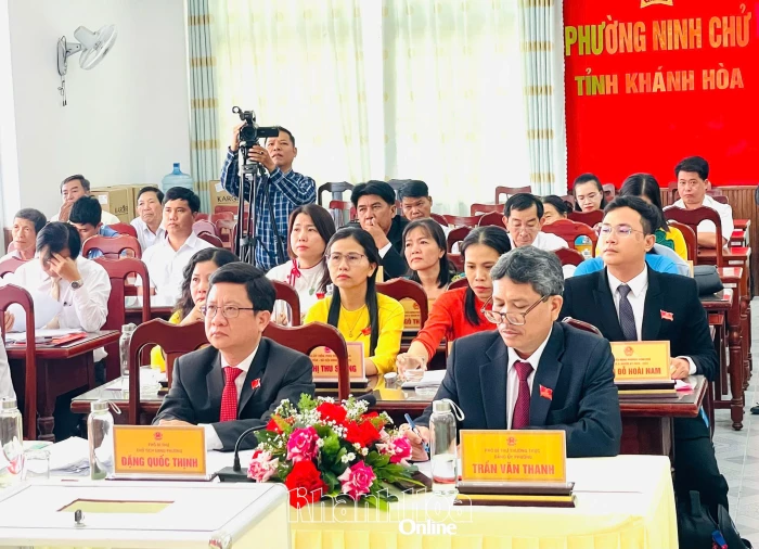 Kỳ họp thứ nhất HĐND phường Ninh Chử khóa II, nhiệm kỳ 2026 - 2031