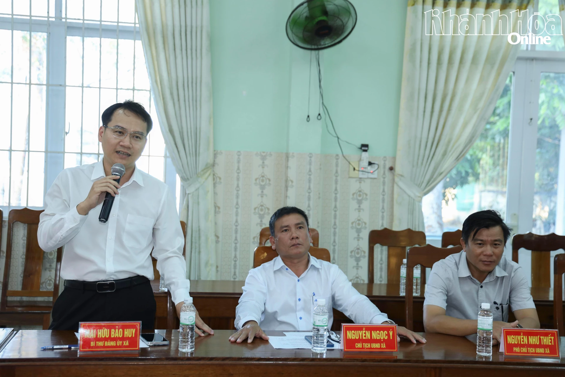 Ông Mai Hữu Bảo Huy phát biểu tại lễ ký kết.