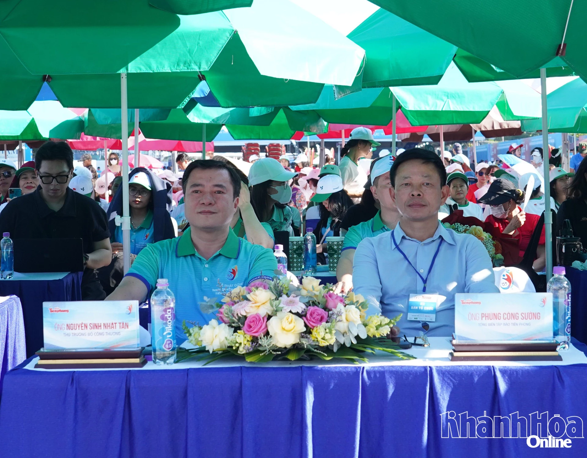 Đồng chí Nguyễn Nhật Sinh Tân - Thứ Trưởng Bộ Công Thương dự lễ phát động.