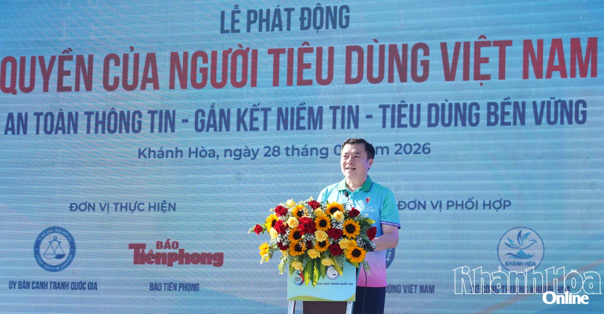Thứ trưởng Bộ Công Thương phát biểu tại lễ phát động.