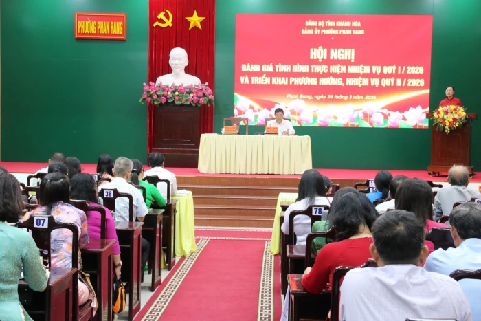 Hội nghị Ban Chấp hành Đảng bộ phường Phan Rang lần thứ 5