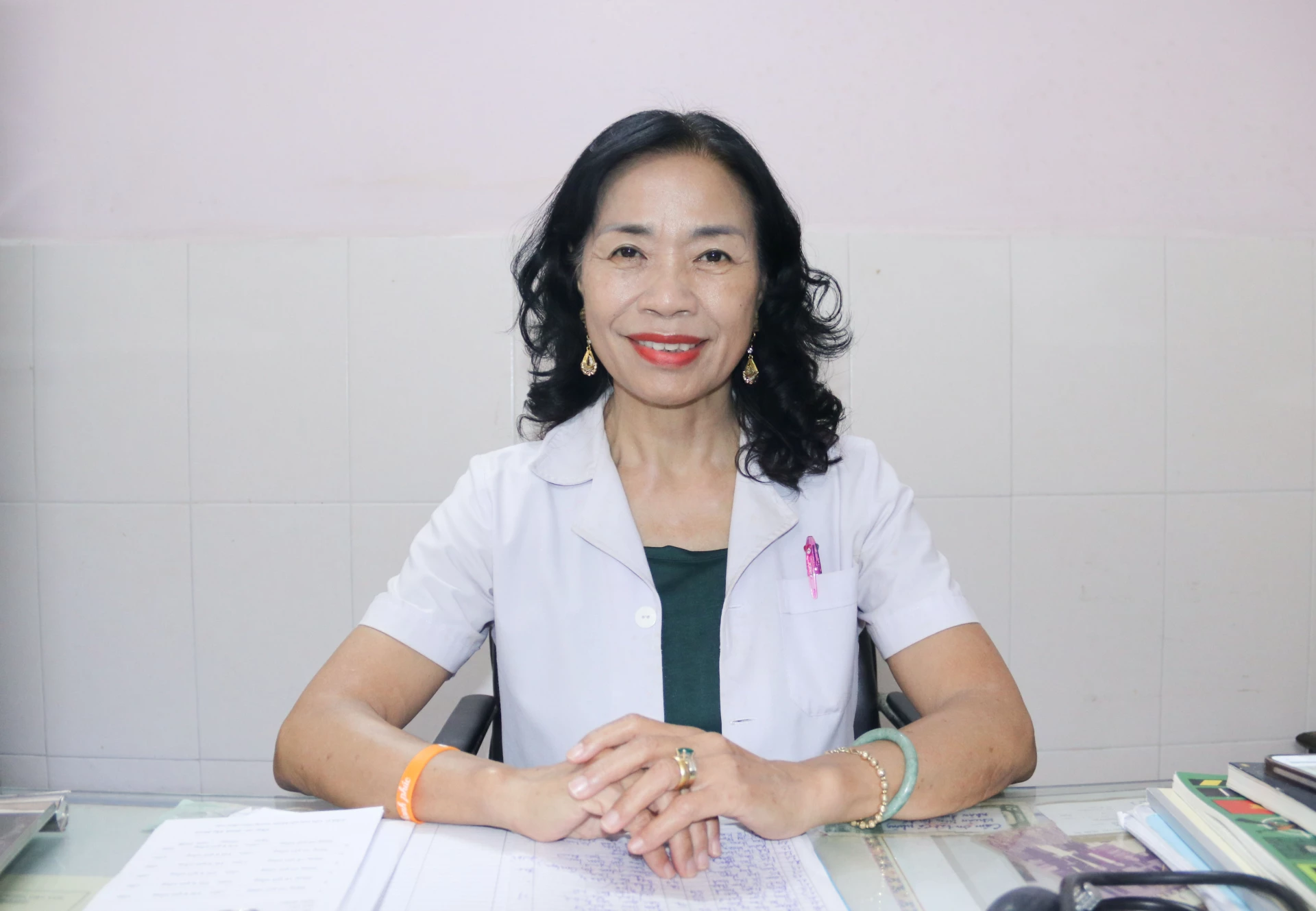 Bác sĩ Đinh Thị Hoan.