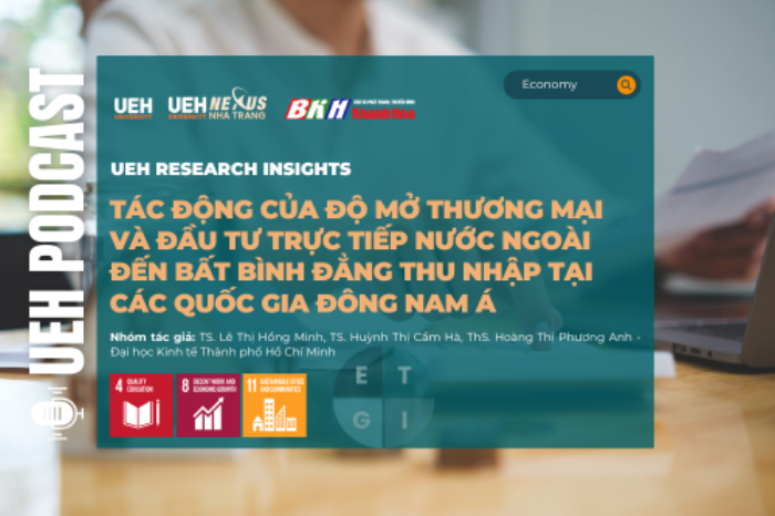 Tác động của độ mở thương mại và đầu tư trực tiếp nước ngoài đến bất bình đẳng thu nhập tại các quốc gia Đông Nam Á