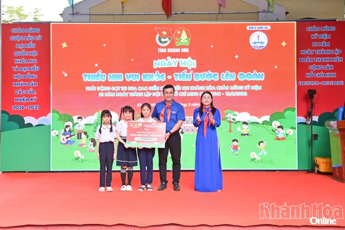 Sôi nổi Ngày hội “Thiếu nhi vui khỏe - Tiến bước lên Đoàn” cấp tỉnh