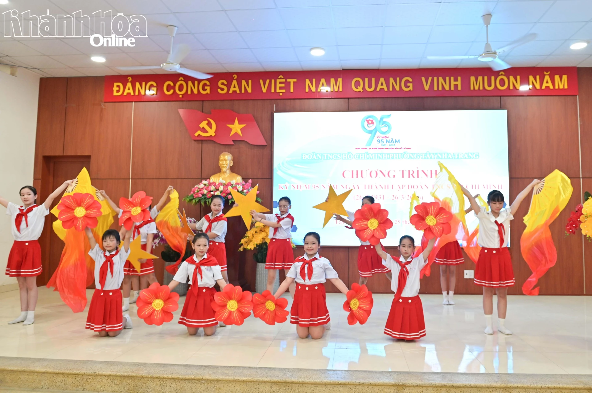 Tiết mục văn nghệ tại chương trình.