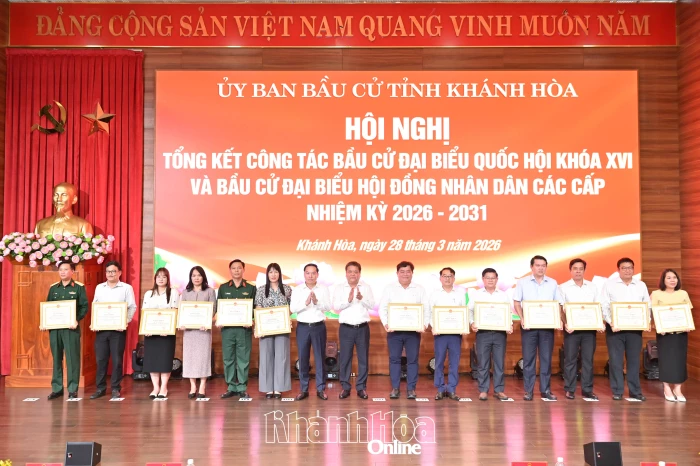 Tổng kết công tác bầu cử đại biểu Quốc hội khóa XVI và đại biểu HĐND các cấp nhiệm kỳ 2026 - 2031