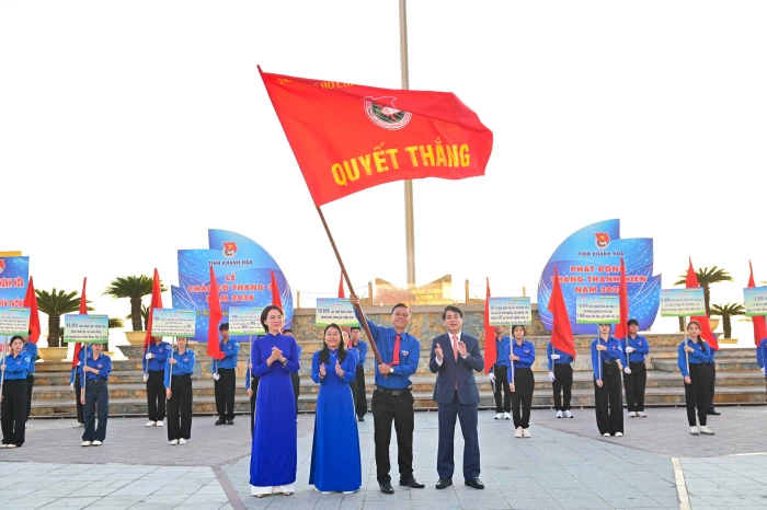 Chào mừng kỷ niệm 95 năm Ngày thành lập Đoàn Thanh niên Cộng sản Hồ Chí Minh (26-3-1931 - 26-3-2026): Phát huy tinh thần xung kích, sáng tạo, tự tin bước vào kỷ nguyên mới