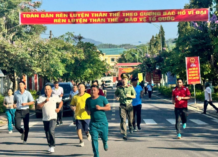 Xã Khánh Vĩnh phát động Ngày chạy Olympic vì sức khỏe toàn dân, vì an ninh Tổ quốc năm 2026  