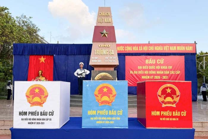 Đảo Trường Sa sẵn sàng cho ngày hội non sông