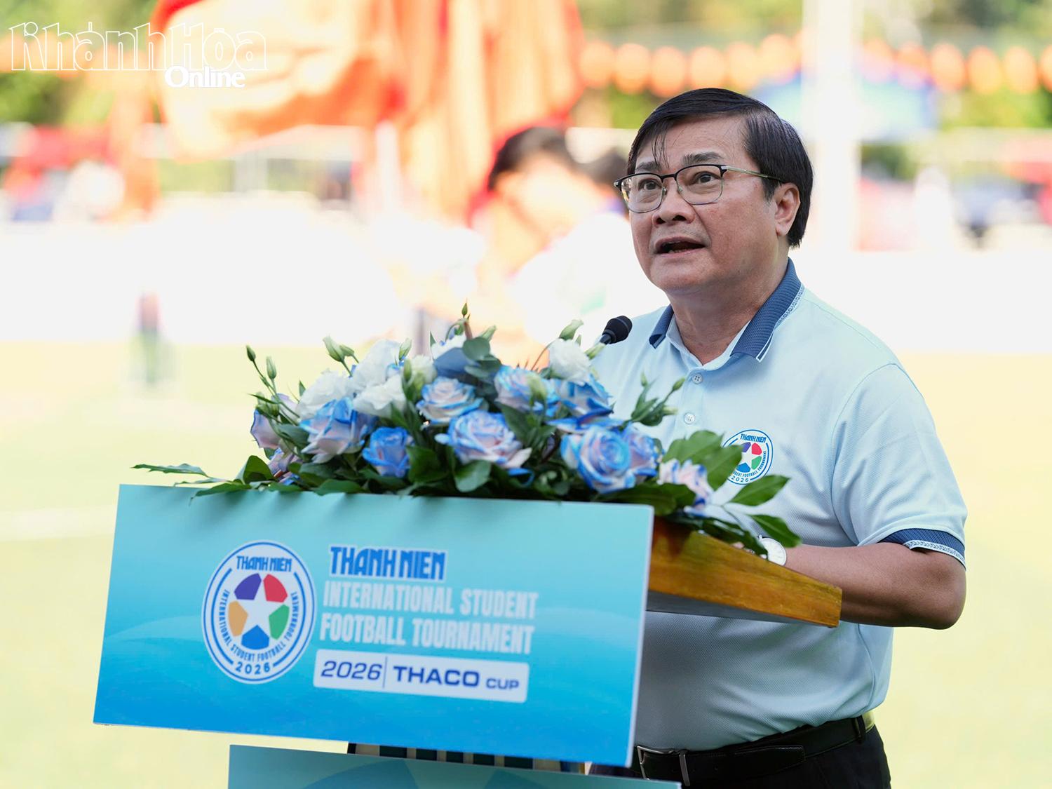 Nhà báo Nguyễn Ngọc Toàn-Tổng Biên tập Báo Thanh Niên, Trưởng Ban tổ chức giải.