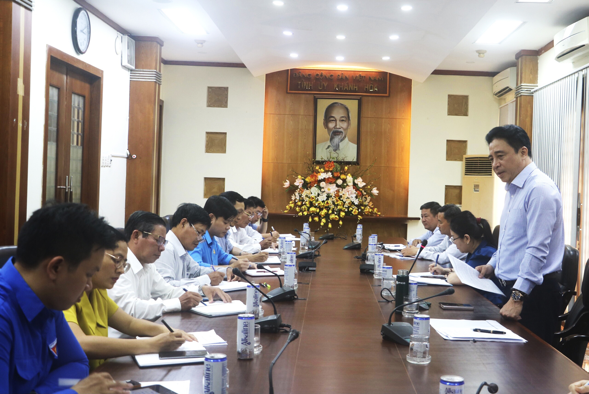 Thường trực Tỉnh ủy: Giao ban với Mặt trận và các tổ chức chính trị - xã hội quý I